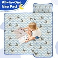 thumbnail image 4 of Pug and Footprints Toddler Nap Mats for Kids Preschool,Sleeping Mat Bag or Kids,Toddler Sleeping Bag,Toddler Nap Mat or Daycare, 4 of 6