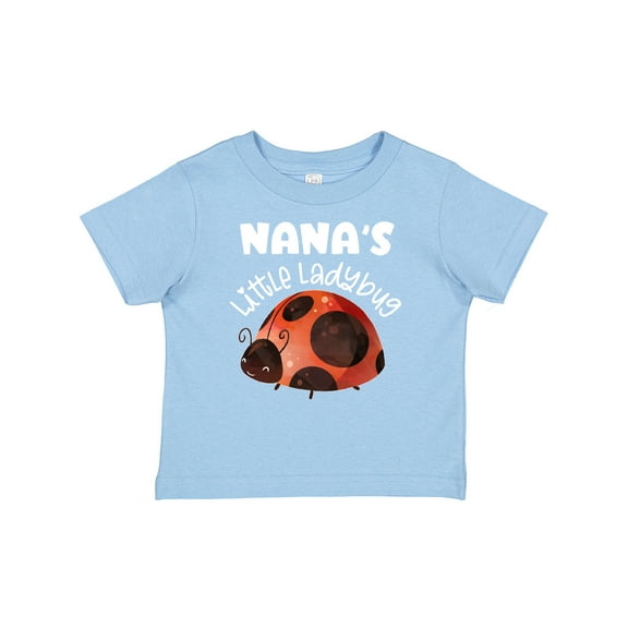 Inktastic Nana's Little Ladybug Boys or Girls Baby T-Shirt