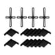 thumbnail image 1 of Accesorios para peceras con dobladillo para patas inferiores de acuarios y peceras Negro, 1 of 9
