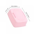 thumbnail image 2 of BPPEG Dryer Sheet Dispenser Pink Baby Wipes Container for Easy Access Travel Wipes Case Wipe Warmer And Baby Wet Wipes Dispenser 1Pcs, 2 of 8