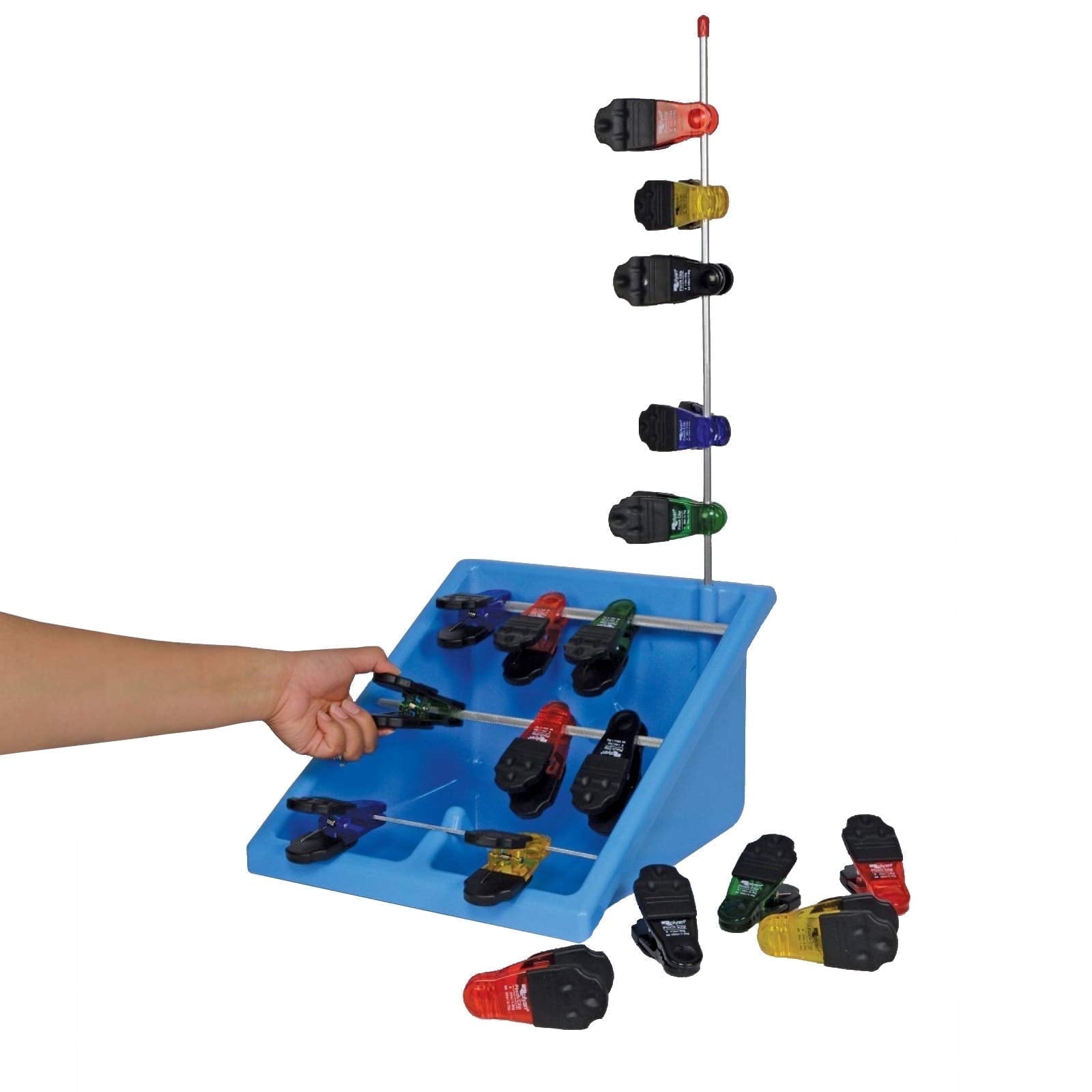 Rolyan Graded Pinch Exerciser, 25 Pinchers, 1 Kit