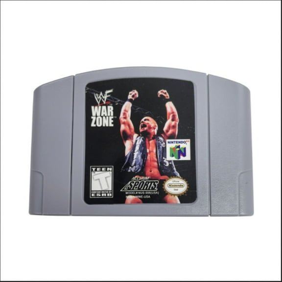 WWF War Zone N64 Game ,US Version