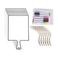 thumbnail image 1 of Tablero de respuestas de borrado , accesorios de enseñanza portátiles, juguete educativo de escritura con 247x148cm, 1 of 8