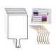 thumbnail image 1 of Tablero de respuestas de borrado , accesorios de enseñanza portátiles, juguete educativo de escritura con 247x148cm, 1 of 8