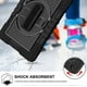 thumbnail image 4 of Funda resistente para iPad de 9.ª, 8.ª y 7.ª generación de 10,2 pulgadas, a prueba de golpes, con soporte para lápiz [correa de mano giratoria de 360 grados] y soporte, funda para iPad 10, 4 of 5