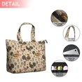 thumbnail image 2 of Beige Chicken Folk Pattern Travel Tote Bags for Women Carry On,Large Weekender Bags for Women Travel,Multi Functional Duffle Bag for Work,Shopping,Sports, 2 of 5