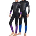 thumbnail image 4 of Eigraketly Trajes de neopreno cuerpo completo buena elasticidad espesado mantener caliente traje de buceo deportes acuáticos profesionales accesorios Deportes acuáticos mujer negra SG Eigraketly OD020701-11, 4 of 6