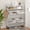 White, variant on Modern 2 Flip Drawer Shoe Cabinet with Hooks, Narrow Entryway Storage Organizer