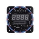 thumbnail image 1 of Kit De Reloj Electrónico Diy, Juego De Herramientas De Visualización De Temperatura Y Tiempo Led Digital Giratorio Controlado Por Luz Multifuncional Para El Interior Del Hogar Moyic EL009900-00, 1 of 5