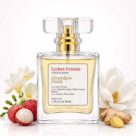 Seamless Hold Lychee Freesia Inspired by L Miracle Perfume for Women Extrait de Parfum Long Lasting Luxury Fragrance Fresh Spicy Citrus Scent Spray - 1.7 fl oz (50ml)