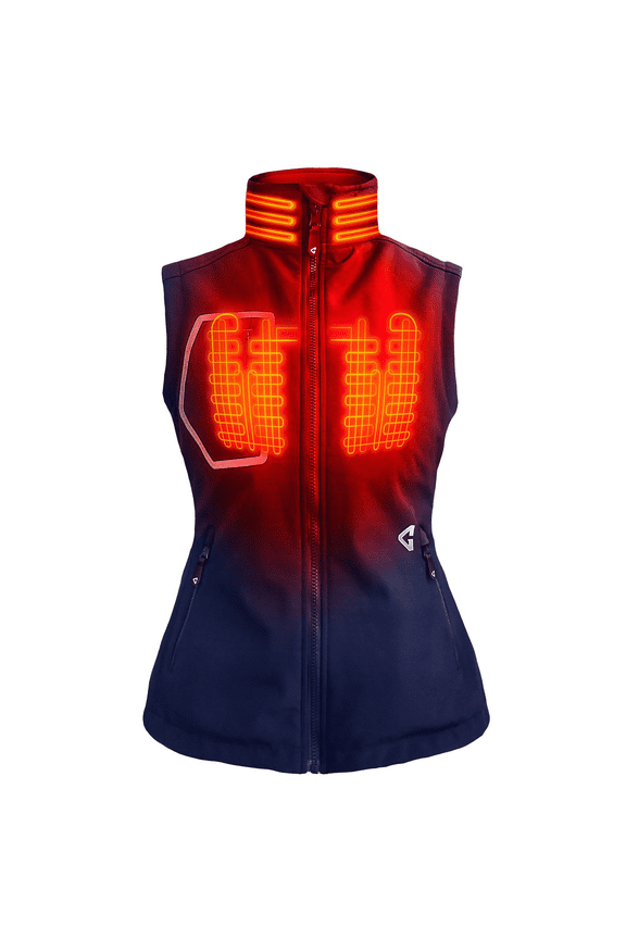 7V Women's Torrid Softshell Heated Vest 2.0 L