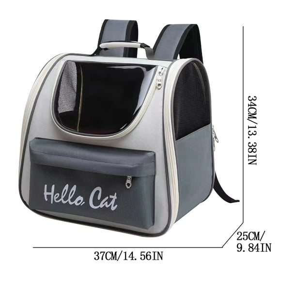 Pompotops Outdoor Portable Pet Backpack Breathable Large Capacity Pet Backpack Clearance
