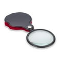 thumbnail image 3 of goriertaly Magnifying Glass Pocket Size Observation Accessory Household Optical Loupe Tool Newspaper Reading Tools with Leather Case, 3 of 8