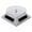 White, variant on WINDLAND 360° Rotating Solar Turntable Display Stand Used for Jewelry Watches Cameras Hobby Collection Exhibition Advertising
