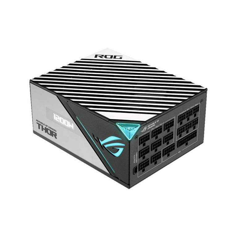 Free Shipping! Asus ROG Thor Platinum 1200W Power Supply - Internal - 3.3 V DC @ 25 A, 5 V DC @ 25 A, 12 V DC @ 100 A, -12 V Free Shipping! Asus ROG Thor Platinum 1200W Power Supply - Internal - 3.3 V DC @ 25 A, 5 V DC @ 25 A, 12 V DC @ 100 A, -12 V