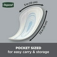 thumbnail image 2 of Almohadillas para incontinencia Depend Shields para hombre, ligeras, 180 unidades, 2 of 6