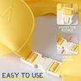 thumbnail image 3 of Children'S Silicone Shower Cap, Ear Protection Type, Considerate And Care For Baby Shampoo Kids' Ear Protective Cap,Yellow Polyester Hair Care Net, 3 of 8