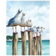 thumbnail image 1 of Kit de pintura por números SUMGAR Seagull Blue Sea, 40 x 50 cm, sin marco, 1 of 9