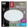 thumbnail image 3 of Xtricity Led flat panel ceiling fixture 7.5'' 12W/800L/4000k White, 3 of 4