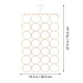 thumbnail image 2 of FOMIYES 1Ud Plegable Percha Para Bufandas Para Casa Multicolor Y Resistente, 2 of 8