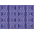 thumbnail image 1 of Ahgly Company Machine Washable Indoor Rectangle Transitional Medium Slate Blue Area Rugs, 7' x 9', 1 of 7