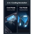 thumbnail image 2 of Aire acondicionado Neck Fan HIGO CoolMaster Pro Neck, gris, 2 of 5