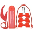thumbnail image 2 of with 2 Long Screws Electric Scooter Rear  Support, Durable and Reliable Red  Mudguard Rear Black Support, for X-IAOMI M365/PRO Electric Scooter Hook, 2 of 8