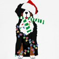 thumbnail image 3 of CafePress - Christmas Bernese Mt Holiday Dog Baseball Jersey - Kids Cotton Baseball Jersey, 3/4 Sleeve Shirt, 3 of 4