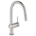 thumbnail image 2 of Grohe Minta 31359DC2 Single-Handle Pull Down Kitchen Faucet Dual Spray 1.75 GPM with Touch Technology in Grohe Supersteel, 2 of 2