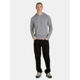 thumbnail image 2 of George Men's & Big Men's Lightweight Pullover Shirt Hoodie, Sizes S-3XL, 2 of 5