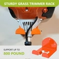 thumbnail image 3 of 1PC Weed Trimmer Hanger Heavy Duty Garage Hook Grass Trimmer Holder Organizer Wall Mounted Gardening Tool Rack for Drywall Garage, 3 of 7