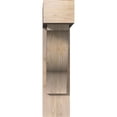 thumbnail image 2 of Ekena Millwork 7 1/2"W x 30"D x 30"H Funston Block Smooth Bracket w/ Offset Brace, Douglas Fir, 2 of 25