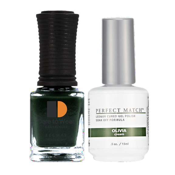 LECHAT - Perfect Match Pair of Soak off Gel Matching Nail Polish, PMS210 Olivia