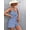 L, variant on Women Stripe Spaghetti Strap Jumpsuit Loose V-Neck Romper Shorts
