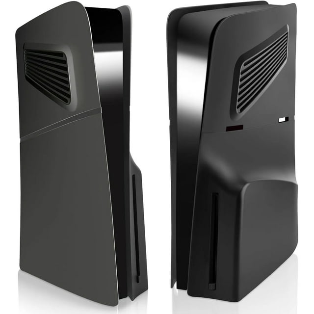 Placas protectoras para la consola PlayStation 5 Slim Disc Edition: carcasa protectora personalizada a prueba de golpes con rejillas de ventilación, accesorios duraderos para PS5 Slim