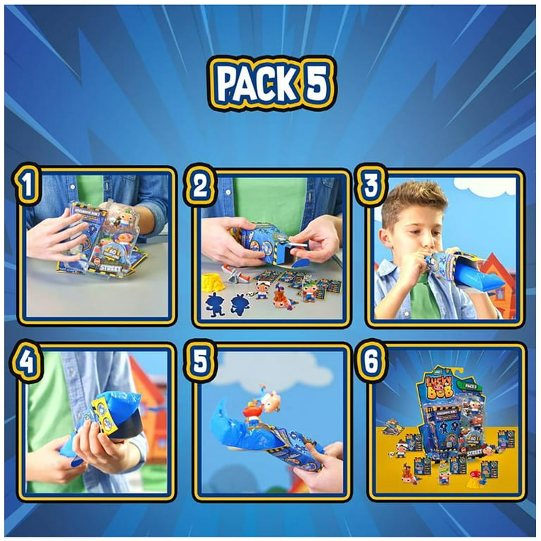 Lucky Bob Mini Figure Series 1 (5-Pack) - Walmart.com