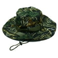 thumbnail image 6 of Glory Max Bucket Boonie Hat with Neck Flap Cover Sun Safari Wide Brim Fishing Cap Green Wheat, 6 of 6