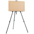 thumbnail image 1 of SEGMART 62" Artist Easel for Outdoor, Portable Foldable Wooden Easel Drawing Stand w/Adjustable Height 21'' to 62'', Outdoor Easel with Adjustable Height 21'' to 62'' for Painting, Sketching, S9698, 1 of 8