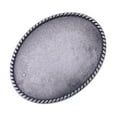 thumbnail image 2 of Hebilla de cinturón de 38 mm Sunnimix plata para hombre, 2 of 7