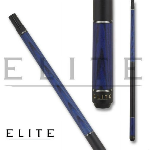 Elite Cues EP42 19 19 oz Elite Pool Cue, Matte Blue Stained