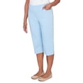 thumbnail image 3 of Alfred Dunner Womens Petite Pastel Millenium Allure Clamdigger Pant, 3 of 4
