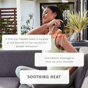 Homedics Active Fit Compact Percussion Body Massage Gun, Cordless, Deep-Tissue Massage