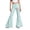 Light Blue, variant on Xijirk Playful Girls Pants with Moon Print Design for Everyday Comfort and Playful Style, Kids Pants,9-10 Years