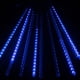 thumbnail image 4 of Nieve que cae gota de agua carámbano luz de jardín impermeable fiesta de vacaciones boda LED luz de lluvia enchufe de EE. UU. 8 tubos 50 cm Methold HA2465-05B*2, 4 of 7