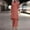 Two piece set-Orange, variant on 2-Piece Lounge Set Women Spring Solid Color Muslim Solid Color Long Sleeve Shirt Coat Wide Leg Trousers Casual Suit Pink M