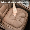 thumbnail image 6 of QHUDLV Car Seat Cushion for Driving, Breathable Skin Friendly Leather Front Bottom and Rear Cars Seats Pad Protector for Auto Office Chair, 6 of 9