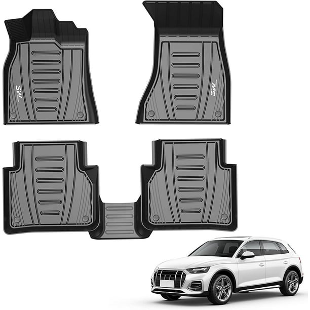 3W Floor Mats Compatible for Audi Q5 20182023 Floor Liner 1st and 2nd