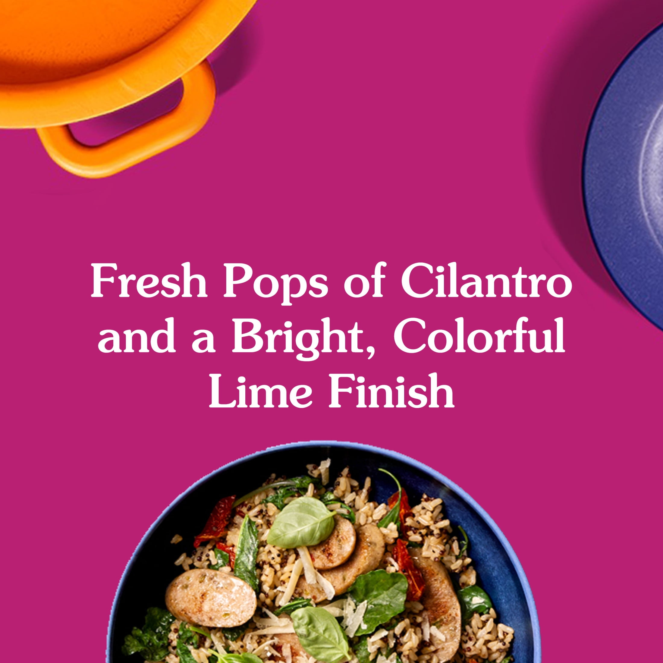(12 pack) Ben's Original Ready Rice, Cilantro Lime Flavored, Easy Dinner Side, 8.5 Ounce Pouch