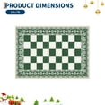 thumbnail image 7 of IDEALHOUSE Area Rugs 5x7ft, Green, Checkered Christmas Washable Non Slip Low Pile Carpet, Soft Foldable Holiday Living Room Mat, 7 of 7