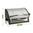 thumbnail image 2 of Cuisinart Grillster 1-Burner Silver Propane with Portable, 2 of 6